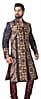 Bottle Green Silk Designer Wedding Sherwani