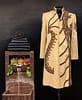 V-Neck Designer Embroidered Sherwani