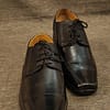 Classy Black Leather Laced Formal Shoes